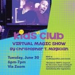 Virtual Kids Club Magic Show
