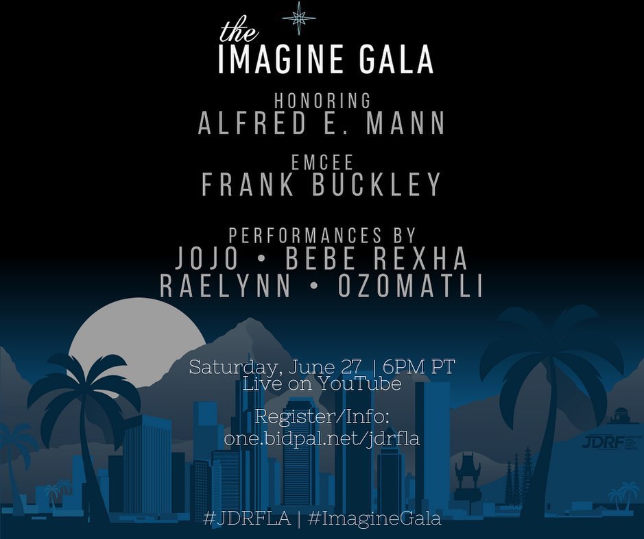 2020 JDRF “Reimagined” Imagine Gala: One Hour, One Cause