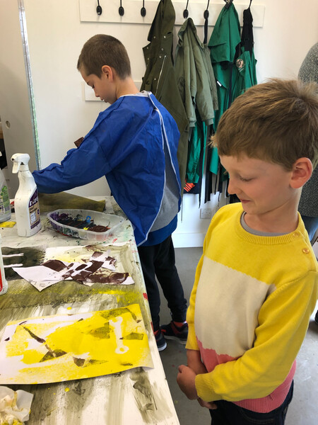 Hauser & Wirth Family Saturday - Constructing Form with Paint