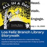 Los Feliz Branch Library Storywalk