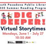 South Pasadena Library Virtual Story Times