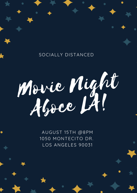 Movie Night above LA!