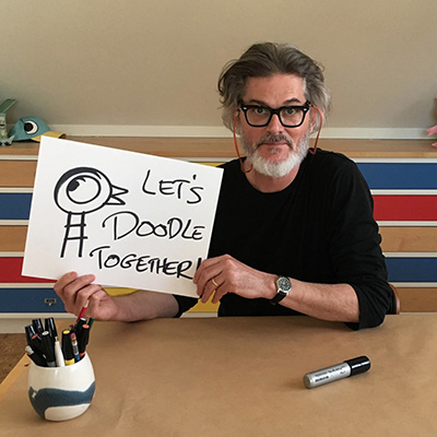 Mo Willems Democracy Doodle