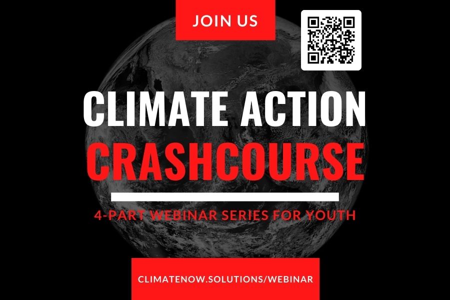 Climate Action Crash Course Webinar Ages Under 10