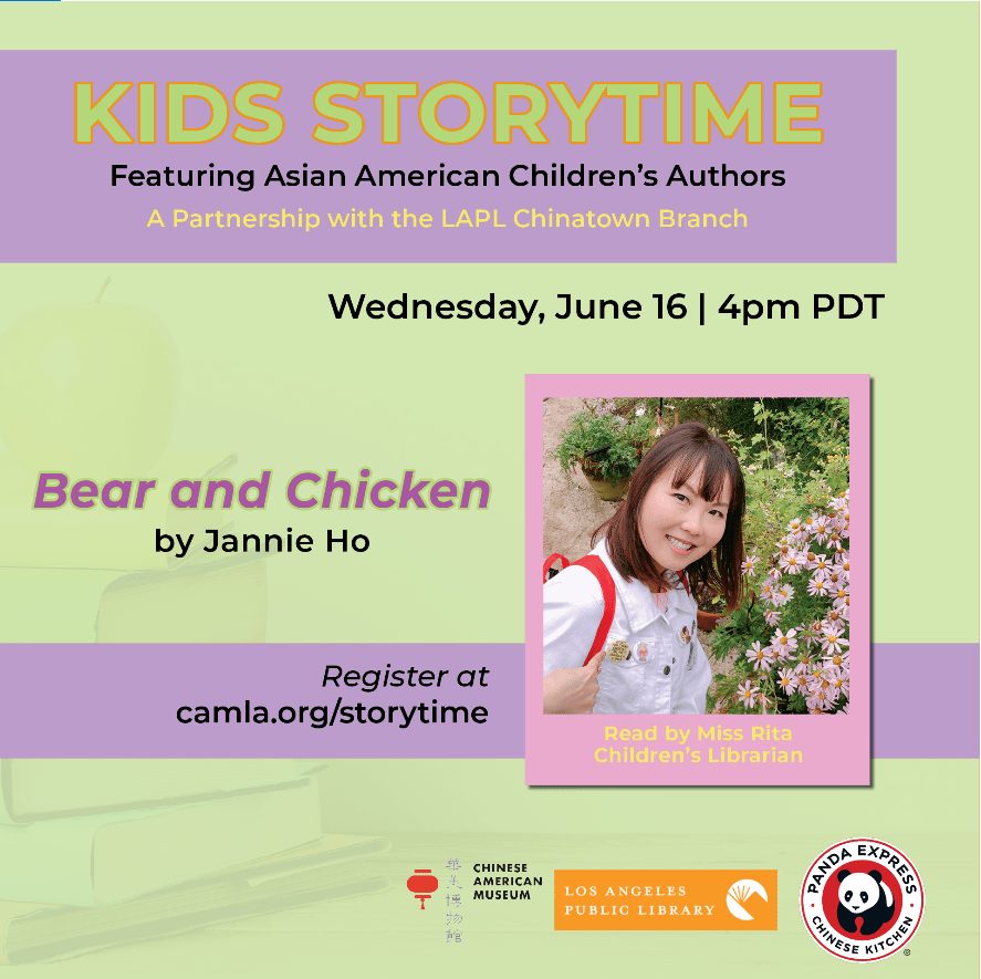 Kid’s Story Time Featuring Asian American Children’s Authors