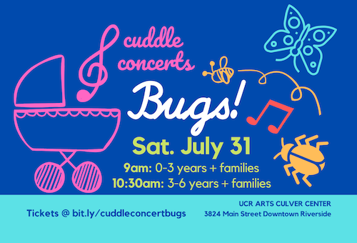 POSTPONED Cuddle Concert Bugs
