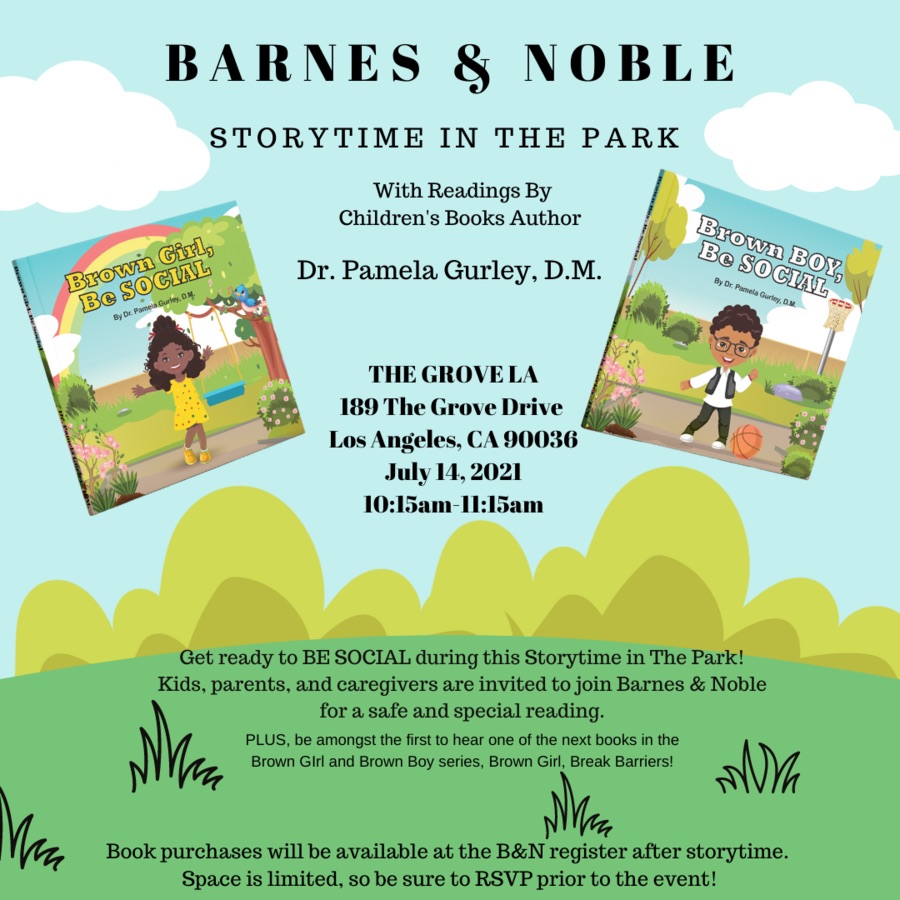 Storytime in the Park: Brown Girl And Brown Boy