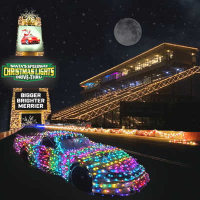 Santa’s Speedway Christmas Lights Drive-Thru