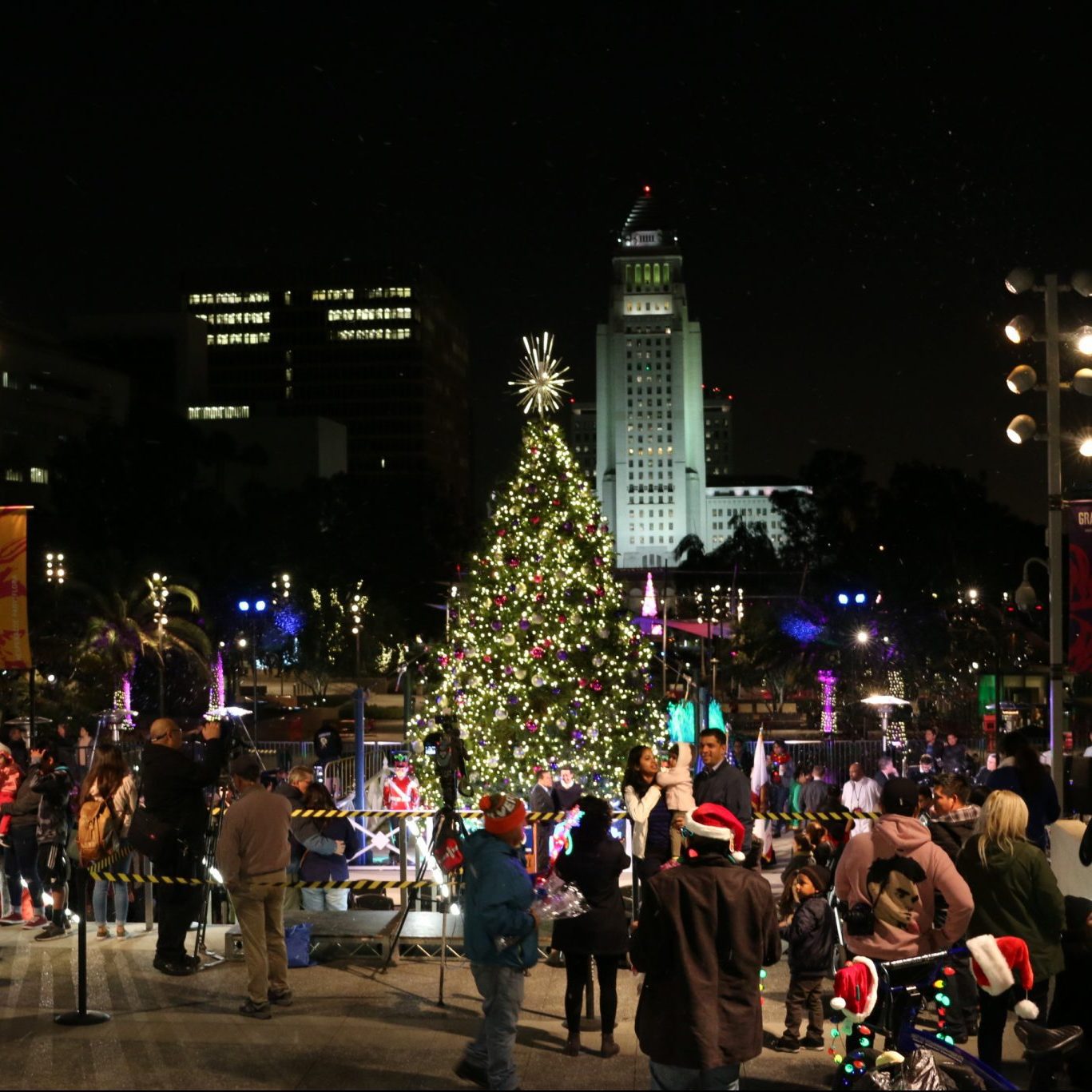 Los Angeles County Tree Lighting Ceremony