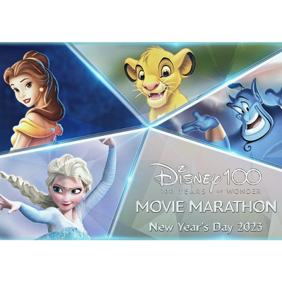 Disney 100 Movie Marathon