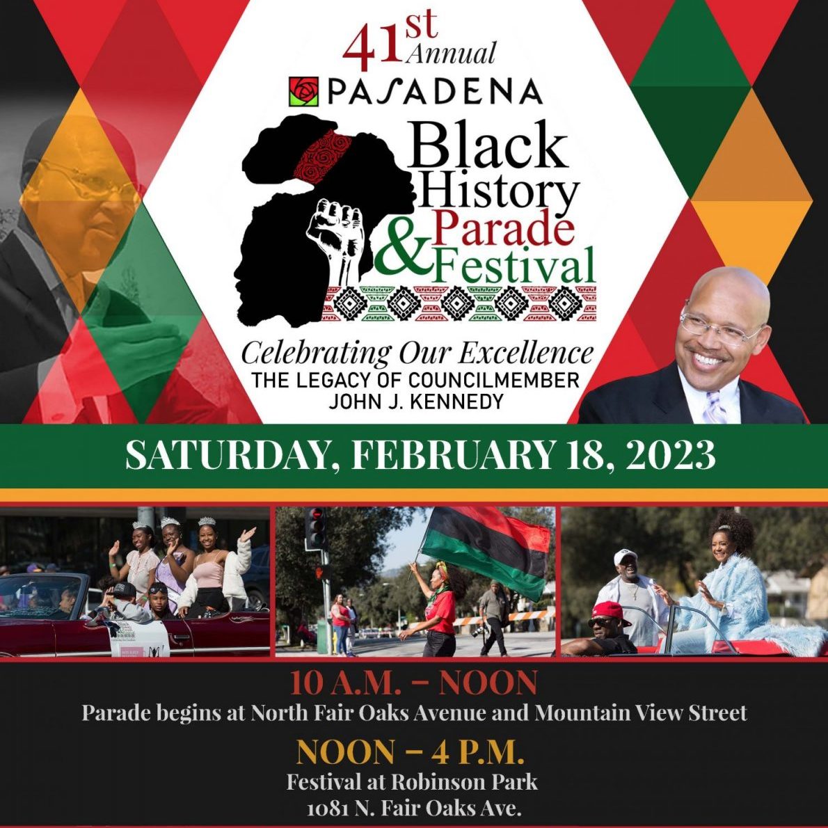 41st Annual Pasadena Black History Parade & Festival