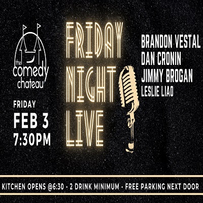 Friday Night Live at the Comedy Chateau